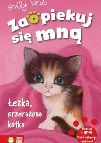 Okładka książki Łezka, przerażona kotka Holly Webb