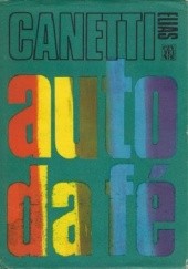 Okładka książki Auto da fé Elias Canetti
