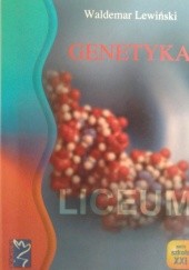 Okładka książki Genetyka Waldemar Lewiński