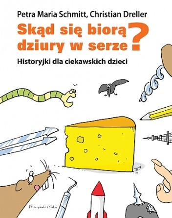 Okładki książek z serii Historyjki dla ciekawskich dzieci