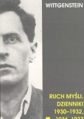 Okładka książki Ruch myśli : dzienniki 1930-1932, 1936-1937