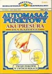 Okładka książki Automasaż punktowy Zdzisław Drobner