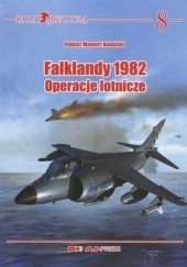 Okładka książki Falklandy 1982. Operacje lotnicze Łukasz M. Nadolski