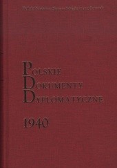 Okładka książki Polskie Dokumenty Dyplomatyczne 1940 Magdalena Hułas