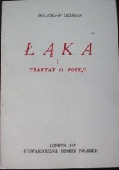 Okładka książki Łąka i Traktat o poezji Bolesław Leśmian