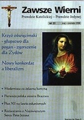 Okładka książki Zawsze wierni, maj-czerwiec 1998 Redakcja pisma Zawsze wierni