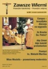 Okładka książki Zawsze wierni, wrzesień-październik 1999 Redakcja pisma Zawsze wierni