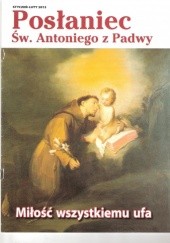 Okładka książki Posłaniec św. Antoniego z Padwy, styczeń-luty 2013 dział redakcyjny