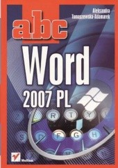 Okładka książki ABC Word 2007PL Aleksandra Tomaszewska-Adamarek