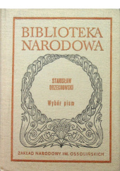Okładka książki Wybór pism Stanisław Orzechowski