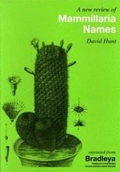 Okładka książki Mammillaria Names David Hunt