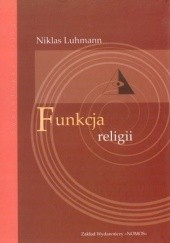 Okładka książki Funkcja religii Niklas Luhmann