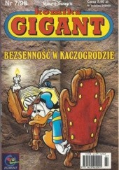 Okładka książki Komiks Gigant 7/98: Bezsenność w Kaczogrodzie Walt Disney, Redakcja magazynu Kaczor Donald