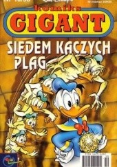 Okładka książki Komiks Gigant 10/98: Siedem kaczych plag Walt Disney, Redakcja magazynu Kaczor Donald