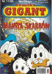 Okładka książki Komiks Gigant 11/98: Planeta skarbów Walt Disney, Redakcja magazynu Kaczor Donald