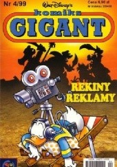Okładka książki Komiks Gigant 4/99: Rekiny reklamy Walt Disney, Redakcja magazynu Kaczor Donald