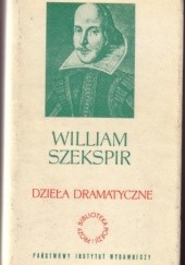Okładka książki Dzieła dramatyczne V: Tragedie I William Shakespeare