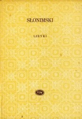 Okładka książki Liryki Antoni Słonimski