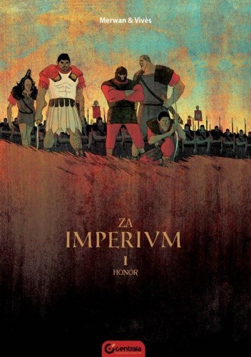 Okładki książek z cyklu Za Imperium