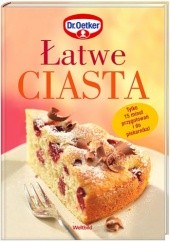 Okładka książki Łatwe ciasta August Oetker