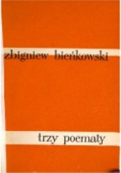 Okładka książki Trzy poematy Zbigniew Bieńkowski