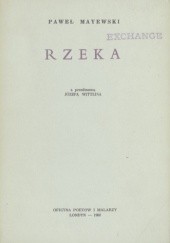 Okładka książki Rzeka Paweł Mayewski