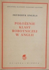 Okładka książki Położenie klasy robotniczej w Anglii Fryderyk Engels