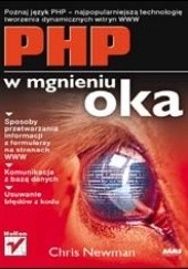 Okładka książki PHP w mgnieniu oka Chris Newman