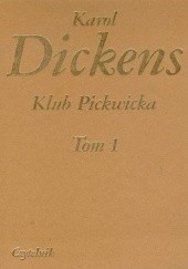 Okładka książki Klub Pickwicka tom 1 Charles Dickens