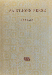 Okładka książki Anabaza Saint-John Perse