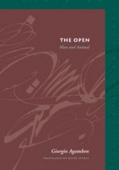 Okładka książki The Open. Man and Animal Giorgio Agamben