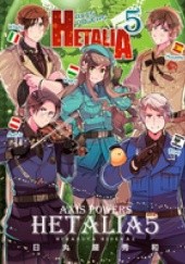Okładka książki Axis Powers Hetalia 5 Hidekaz Himaruya