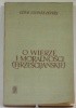 Okładka książki O wierze i moralności chrześcijańskiej C.S. Lewis
