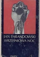 Okładka książki Wrześniowa noc Jan Parandowski