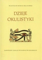 Okładka książki Dzieje okulistyki Władysław Henryk Melanowski