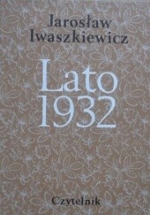 Okładka książki Lato 1932 Jarosław Iwaszkiewicz
