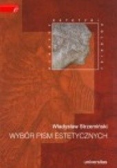 Okładka książki Wybór pism estetycznych Władysław Strzemiński
