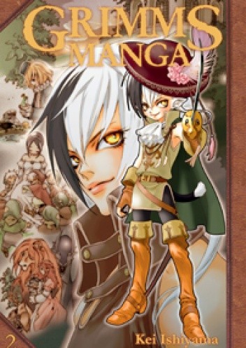 Okładki książek z cyklu Grimms Manga