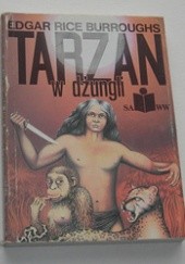 Okładka książki Tarzan w dżungli Edgar Rice Burroughs
