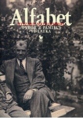 Okładka książki Alfabet. Wybór z pamięci 90-latka Ryszard Matuszewski