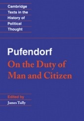 Okładka książki On the Duty of Man and Citizen according to Natural Law Samuel Pufendorf