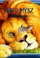 Okładka książki Lew i mysz Ezop