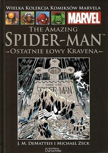 Okładka książki The Amazing Spider-Man: Ostatnie łowy Kravena J. M. DeMatteis, Bob McLeod, Bob Sharen, Mike Zeck