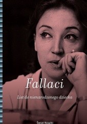 Okładka książki List do nienarodzonego dziecka Oriana Fallaci
