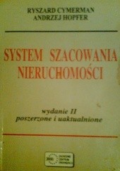 Okładka książki System Szacowania Nieruchomości Ryszard Cymerman, Andrzej Hopfer