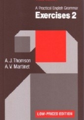 Okładka książki A Practical English Grammar: Exercises 2 Agnes Wallace Martinet, Audrey Jean Thomson