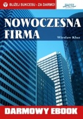 Okładka książki Nowoczesna firma Wiesław Kluz