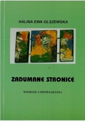 Okładka książki Zadumane stronice. Wiersze i opowiadania Halina Ewa Olszewska
