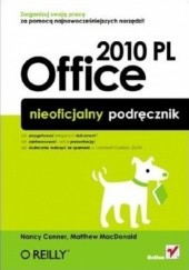 Okładka książki Office 2010 PL nieoficjalny podręcznik Nancy Conner