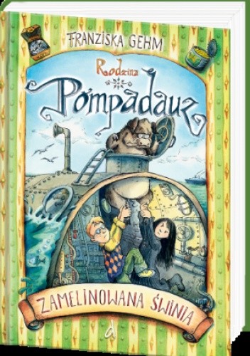 Okładki książek z cyklu Rodzina Pompadauz